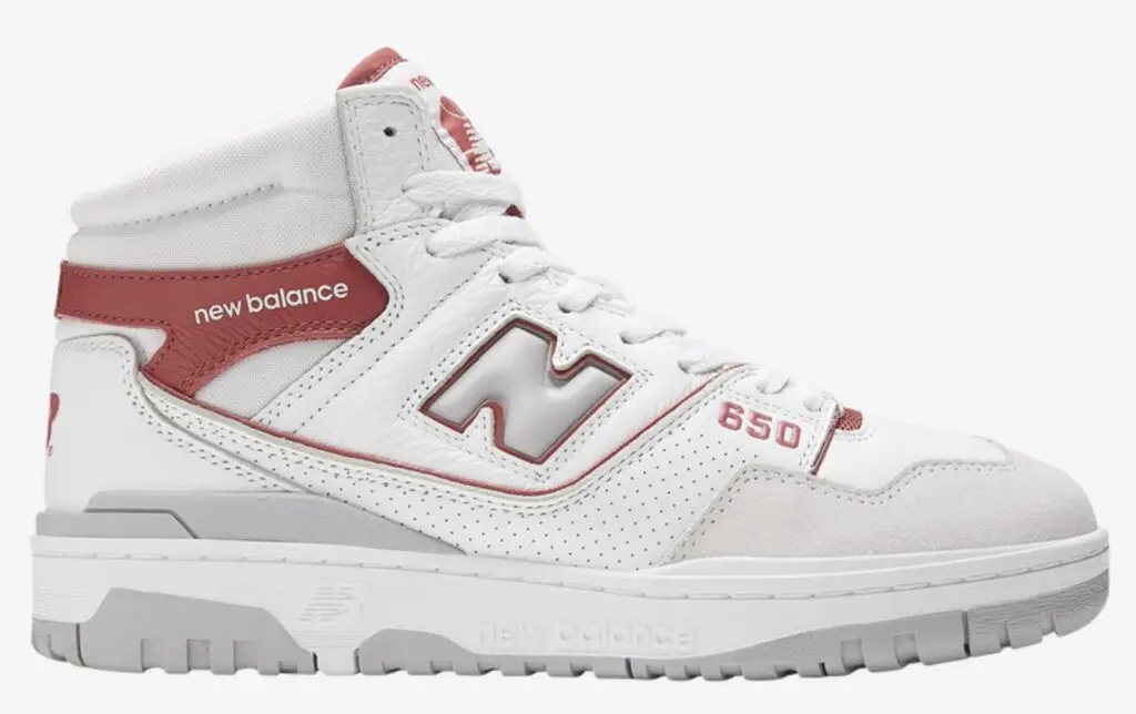 New Balance 650 Grey/White/Red