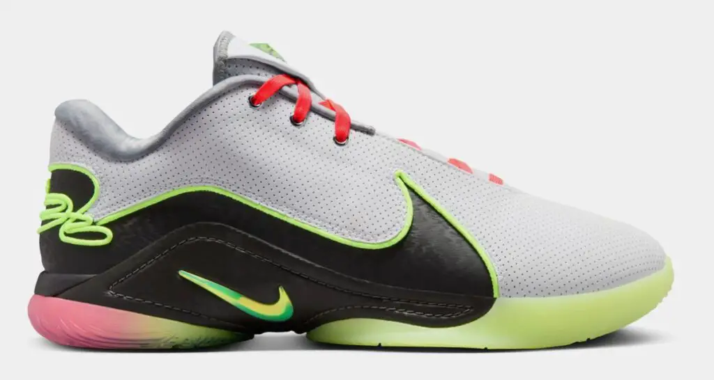 Nike Lebron 22 White/Volt Glow/Medium Ash/Hot Lava/Wolf Grey