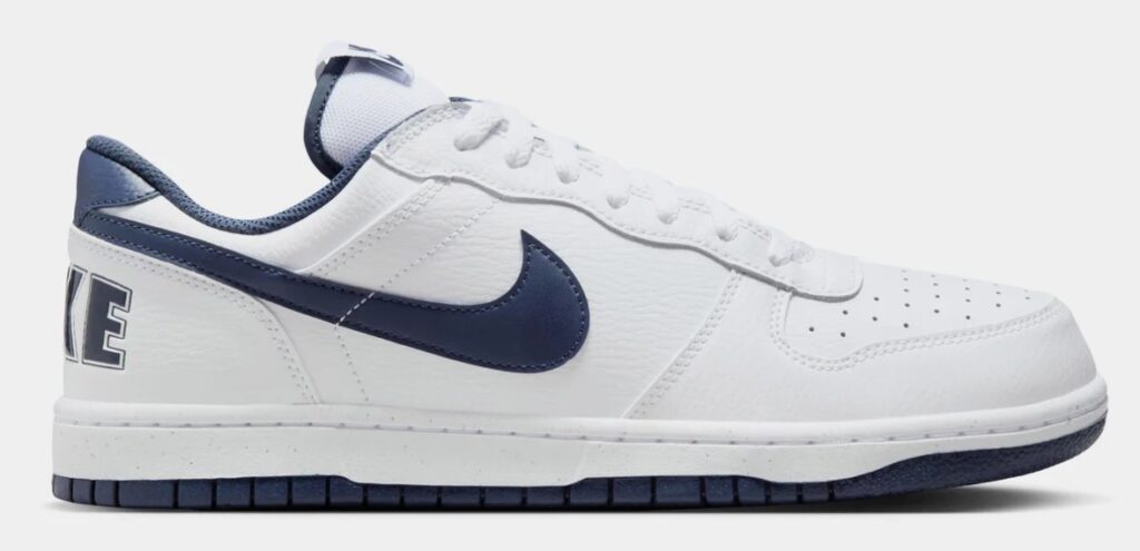 Nike Big Low White/Midnight Navy 