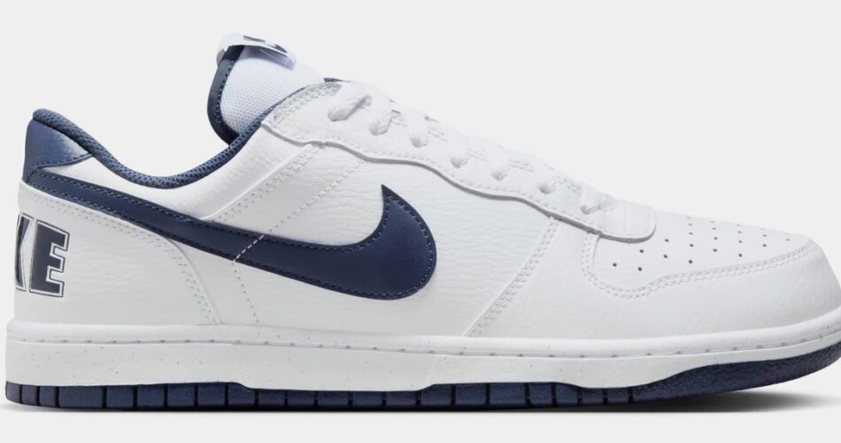 Nike Big Low Midnight Navy Mens Lifestyle Shoes $80.00 $59.98