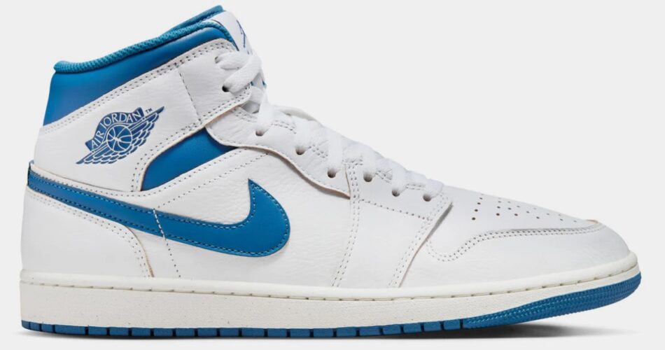 Air Jordan 1 Retro Mid SE Industrial Blue $135.00 $59.98