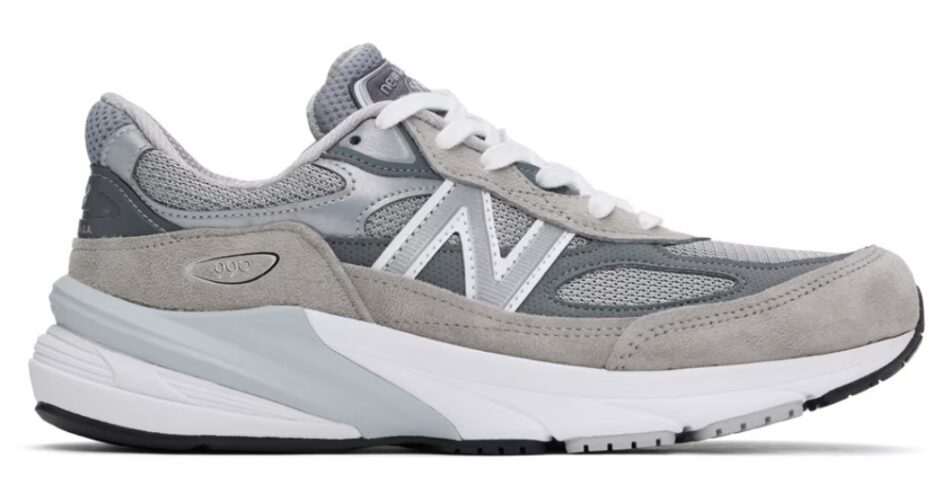 New Balance Gray 'Made in USA' 990v6 Sneakers $152 USD $200 USD 24% OFF