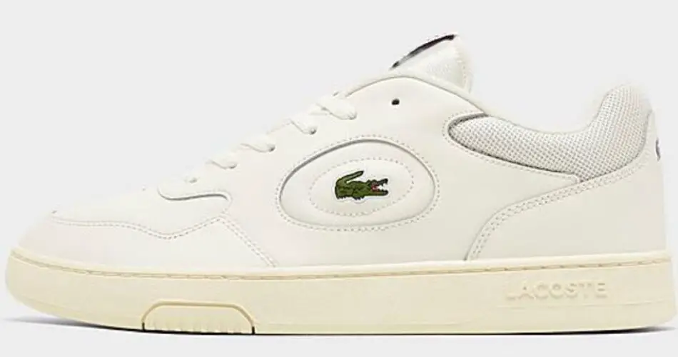 Men's Lacoste Lineshot Leather Casual Shoes $90.00 $50.00