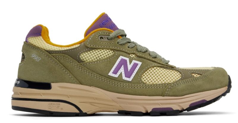 New Balance 993 Olive leaf/Maize
