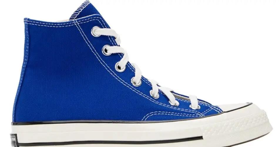 Converse Blue Chuck 70 High Top Sneakers $54 USD $90 USD 40% OFF