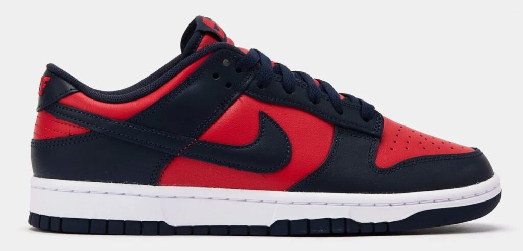 Nike Dunk Low Retro University Red/Obsidian/White