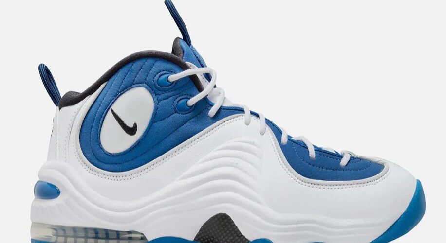 NIKE MENS LIFESTYLE SHOE AIR PENNY II ATLANTIC BLUE $99.98 $200