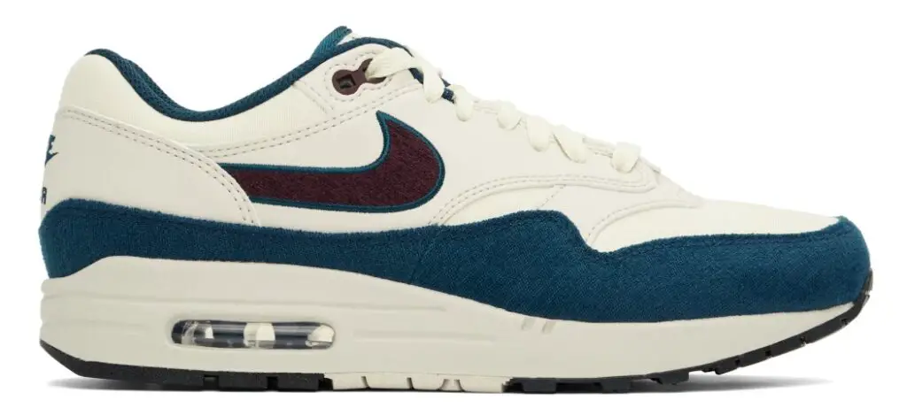 Nike Air Max 1 Coconut milk/Burgundy crush
