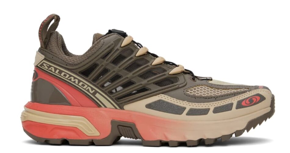 Salomon Taupe ACS Pro Sneakers $92 USD $230 USD 60% OFF