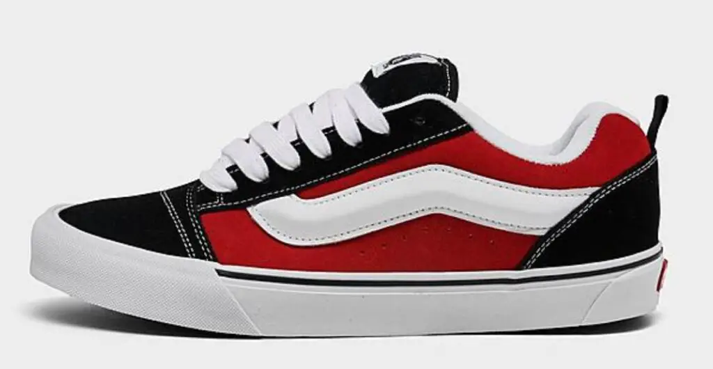 Vans Knu Skool Red/True White
