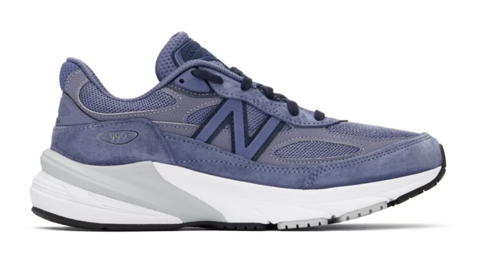 New Balance Purple 'Made in USA' 990v6 Sneakers $154 USD $220 USD 30% OFF