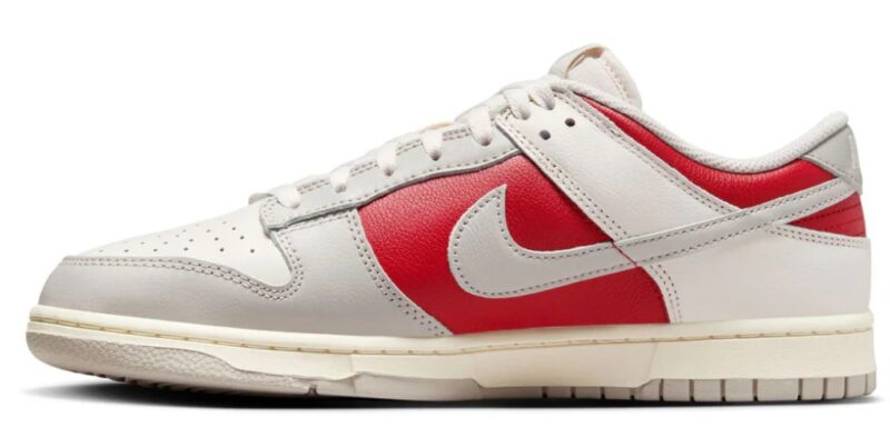 Nike Dunk Low Retro Varsity Red/ Silver