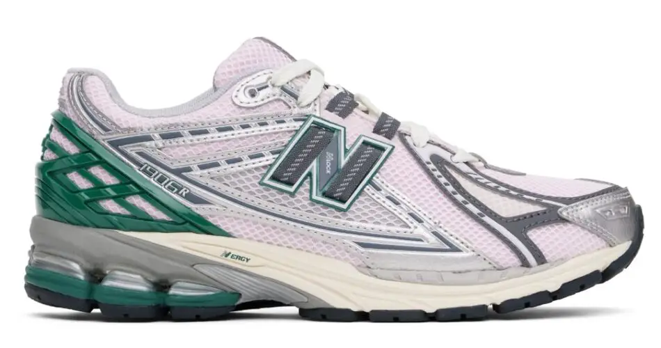 New Balance Pink & Silver 1906R Sneakers $138 USD $155 USD 11% OFF