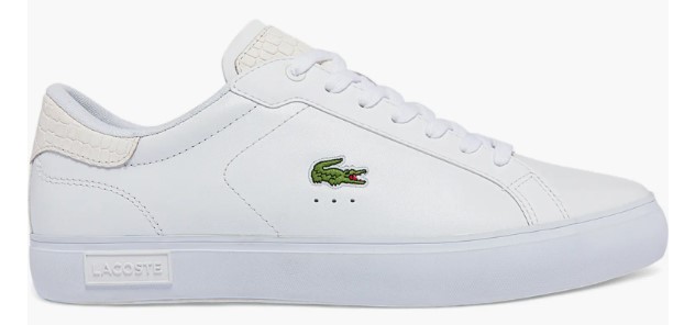 Powercourt Leather Sneaker (Men) Lacoste Men New Markdown $59.96Current Price $59.96 (40% off)40% off. $100.00Comparable value $100.00