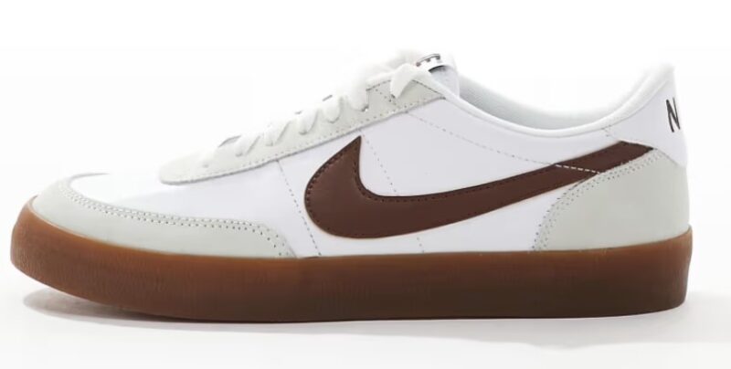 Nike Killshot 2 Leather sneakers in white and brown Now $63.00. Was $90.00. (-30%)Now $63.00 Was $90.00(-30%)