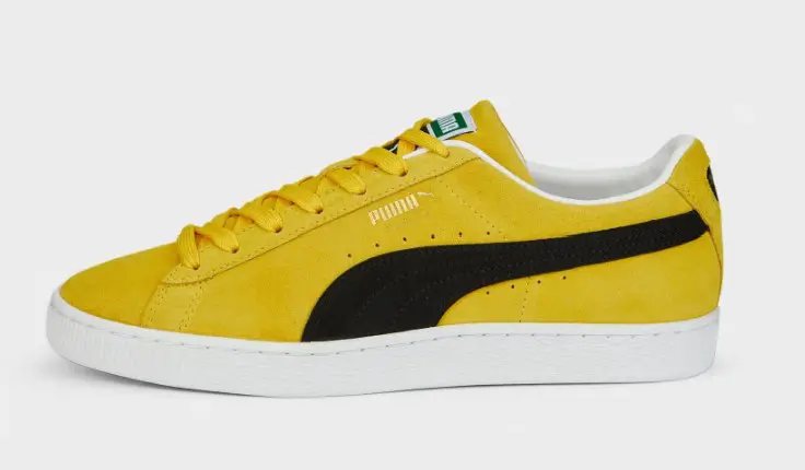 Puma Suede Classic XXL (Sun Ray Yellow-Puma Black-Puma White) Regular price$70.00 Sale price$45.00 USD