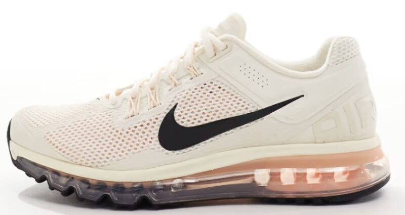 Nike Air Max 2013 sneakers in off white Now $99.00. Was $180.00. (-45%)Now $99.00 Was $180.00(-45%)