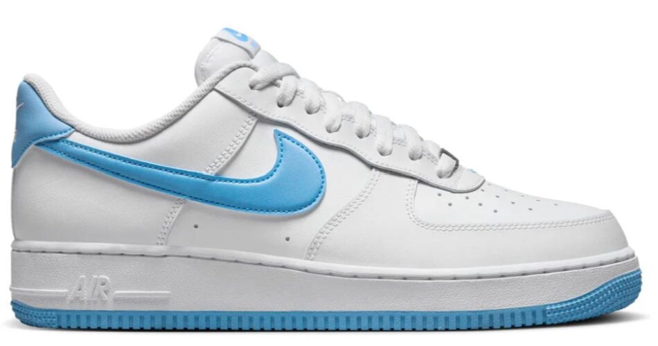 Nike Air Force 1 '07 'University Blue' Men's Shoes $80.49 $114.99 You save: 30% ($34.50)