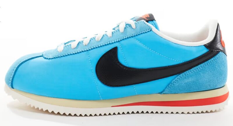 Nike Cortez TXT sneakers in blue and black Now $49.50. Was $90.00. (-45%)Now $49.50 Was $90.00(-45%)