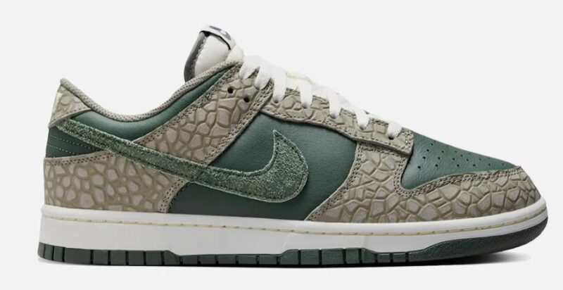 NIKE MENS LIFESTYLE SHOE DUNK LOW VINTAGE GREEN DARK STUCCO $69.98 $125