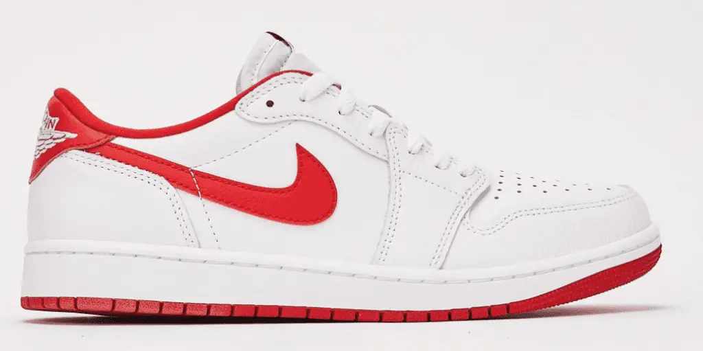Air Jordan 1 Retro Low OG University Red/White