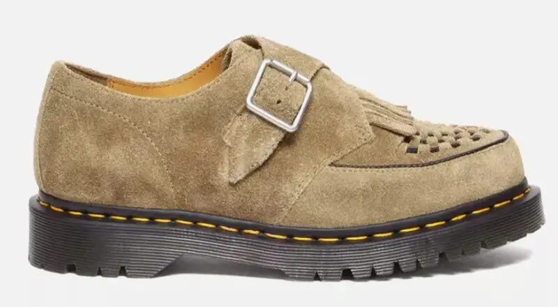 DR MARTENS MENS LIFESTYLE SHOE RAMSEY SUEDE KILTIE BUCKLE CREEPER $129.98 $170