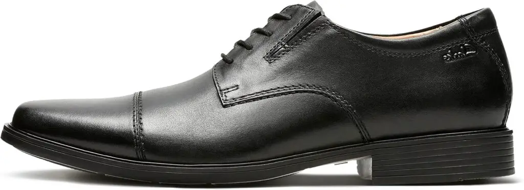 Clarks Tilden Cap Oxford Black