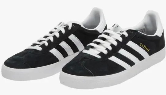 adidas Men's Cblack/Ftwwht/Goldmt Unisex Gazelle ADV Core blackFtwr White/Gold met. 14 US -31% $68.71 List Price: $99.99List Price: $99.99