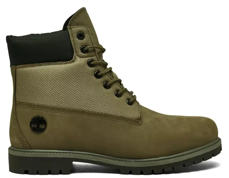 Timberland 6" Premium Waterproof Boots Olive Nubuck