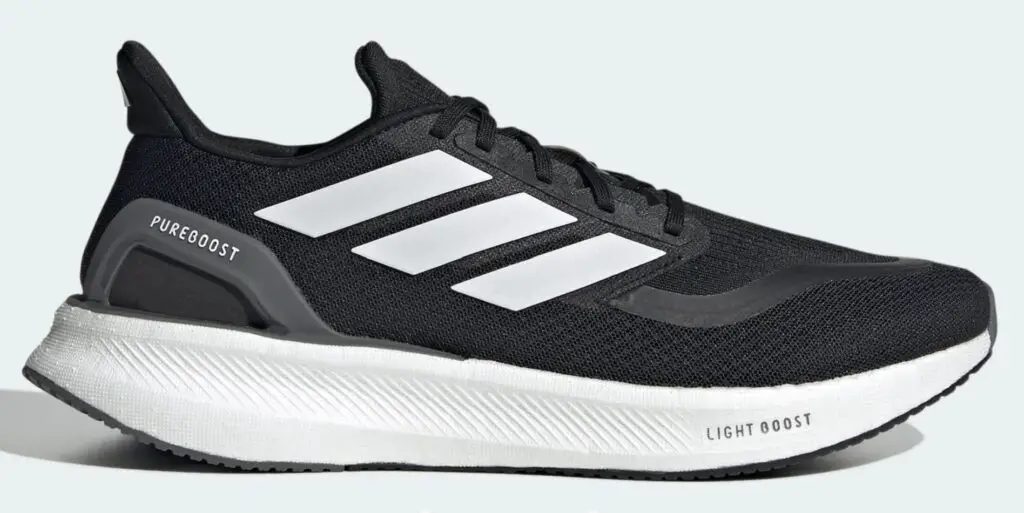 Adidas pureboost 5 core black / cloud white / grey five