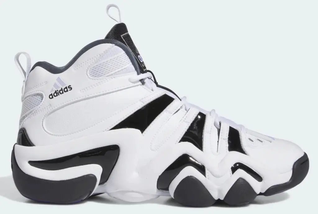 Adidas crazy 8 cloud white / core black / collegiate pu
