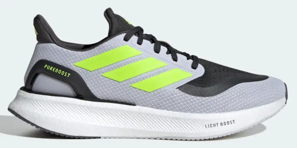 Adidas pureboost 5 dash grey / lucid lemon / carbon
