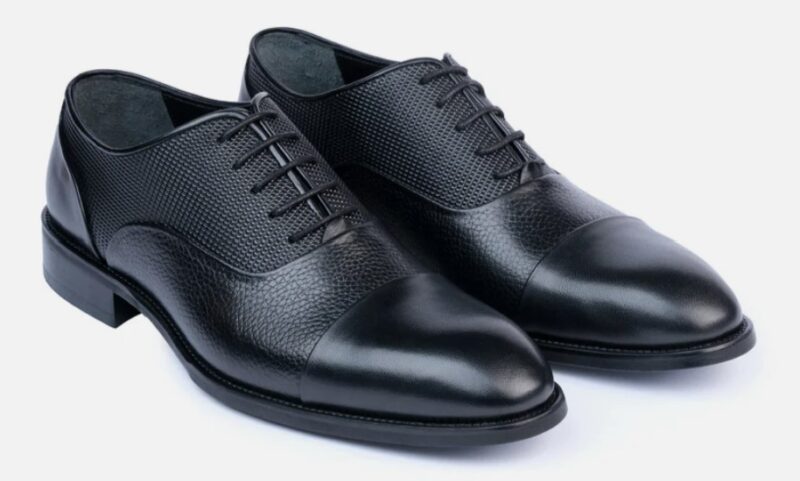  VellaPais neda oxford cap toe black