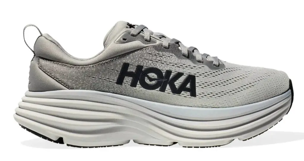 Hoka bondi 8 sharkskin/harbor mist