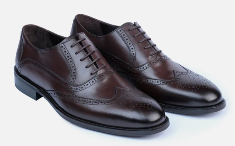 VellaPais limya wingtip oxford brown