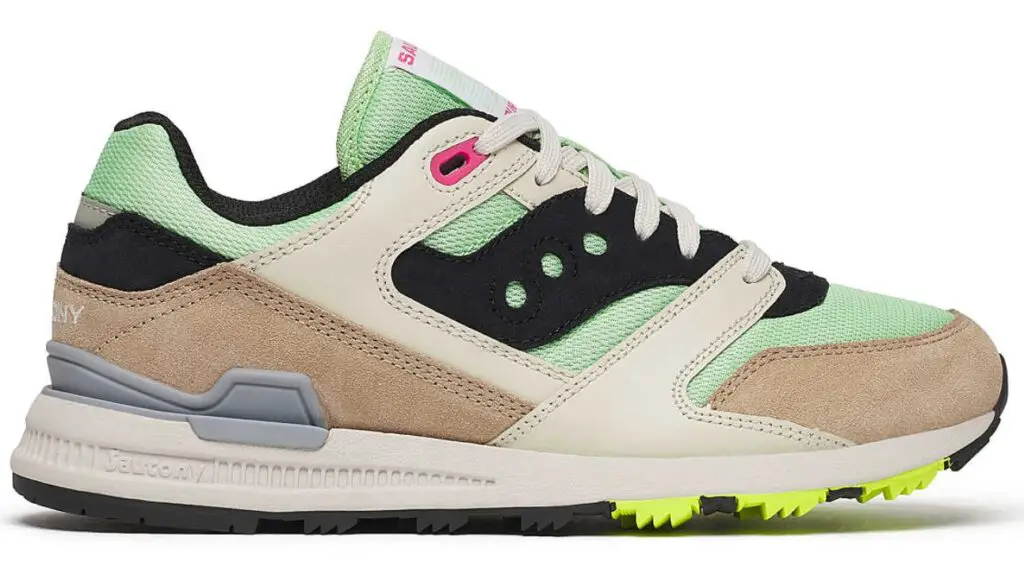 Saucony Courageous Light Green/ Tan