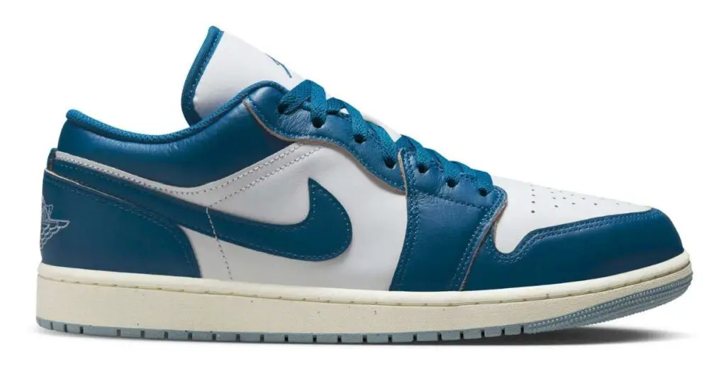 Jordan 1 Low SE White/Industrial Blue/Blue Grey/Sail
