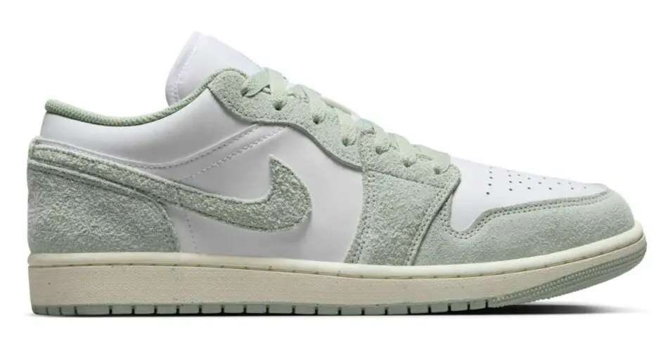 Jordan 1 Low SE Men's "White/Seafoam/Sail" Shoe $125.00 $93.95 25% Off