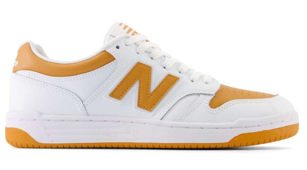 New Balance 480 White/Orange