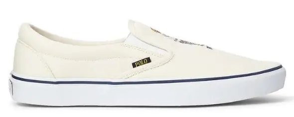 Polo Ralph Lauren Keaton Polo Bear Men's "Cream" Shoe $98.00 $57.98 41% Off