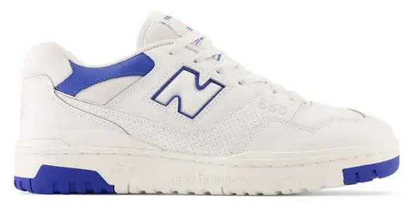 New Balance 550 Men's White/Blue Shoe $110.00 $58.98 46% Off