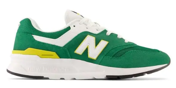 New Balance 997H Men's Green/White/Yellow Shoe $90.00 $58.98 34% Off