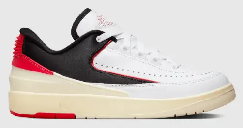 JORDAN BRAND WOMEN'S AIR JORDAN 2 RETRO LOW "CHICAGO TWIST" WHITE $150.00 $105.00