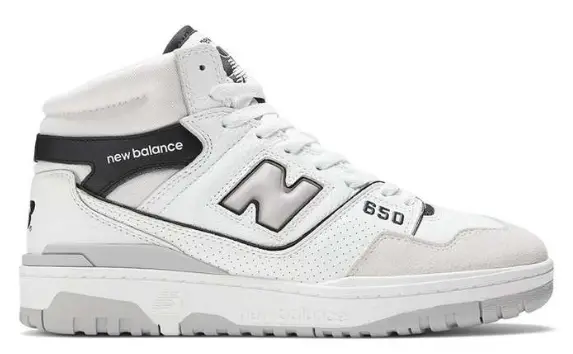 New Balance 650 Unisex White/Black Shoe $130.00 $68.98 47% Off