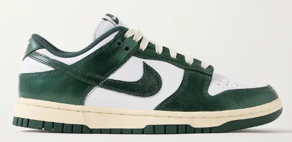 NIKE Dunk low metallic leather sneakers $115 30% off $81