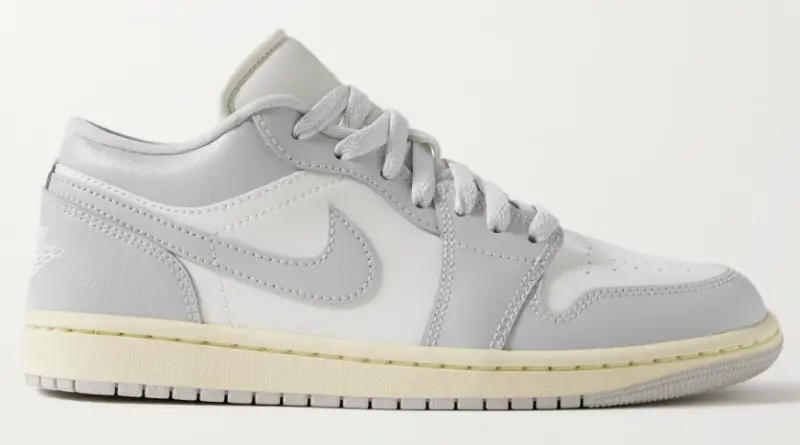 NIKE Air Jordan 1 Low leather sneakers $115 30% off $81