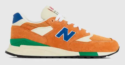 NEW BALANCE 998 MADE IN USA "ORANGE" ORANGE $210.00 $147.00