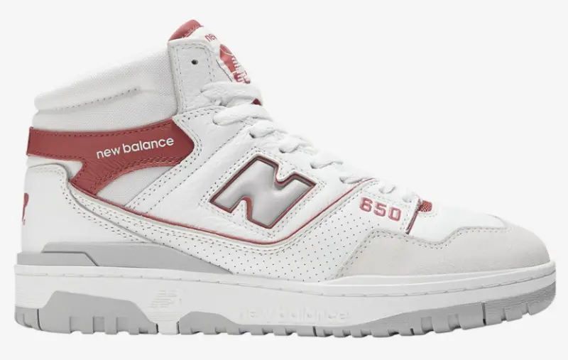 New Balance 650 Grey/White/Red