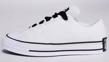 Converse Puff Taylor sneaker in white with black detail Now $60.00. Was $80.00. (-25%)Now $60.00 Was $80.00(-25%)