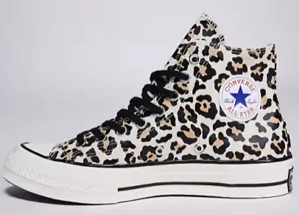 Converse Chuck 70 glow in the dark sneakers in leopard print Now $71.50. Was $95.00. (-24%)Now $71.50 Was $95.00(-24%)